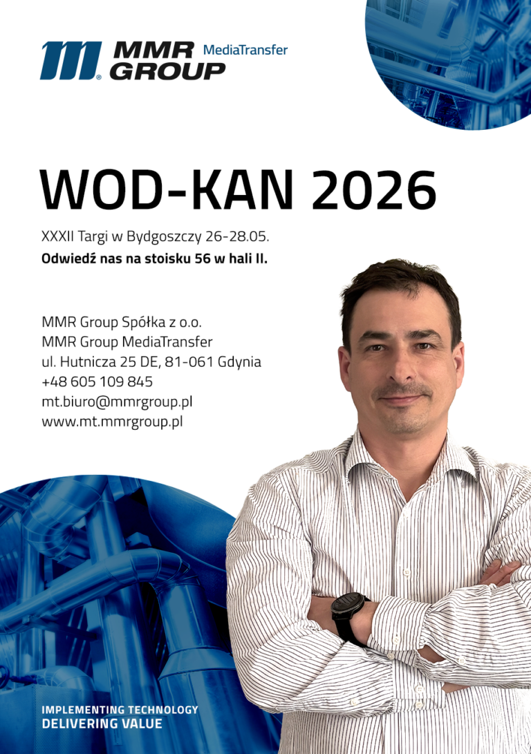 mt mmrgroupMMR Group MediaTransfer na targach WOD-KAN 2026