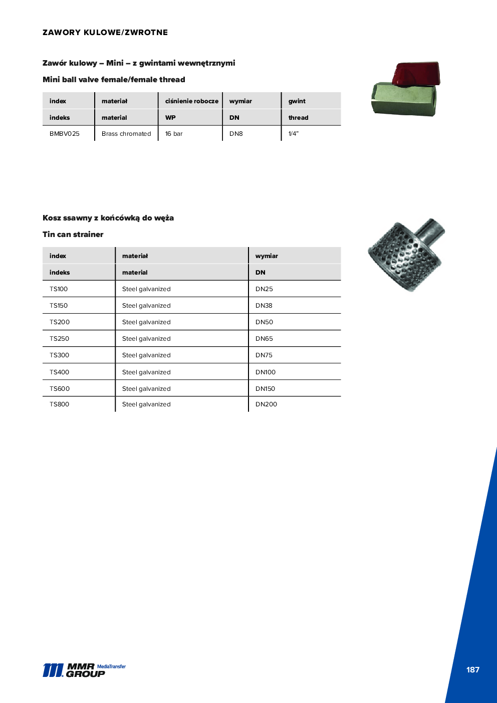 API Couplings – 188