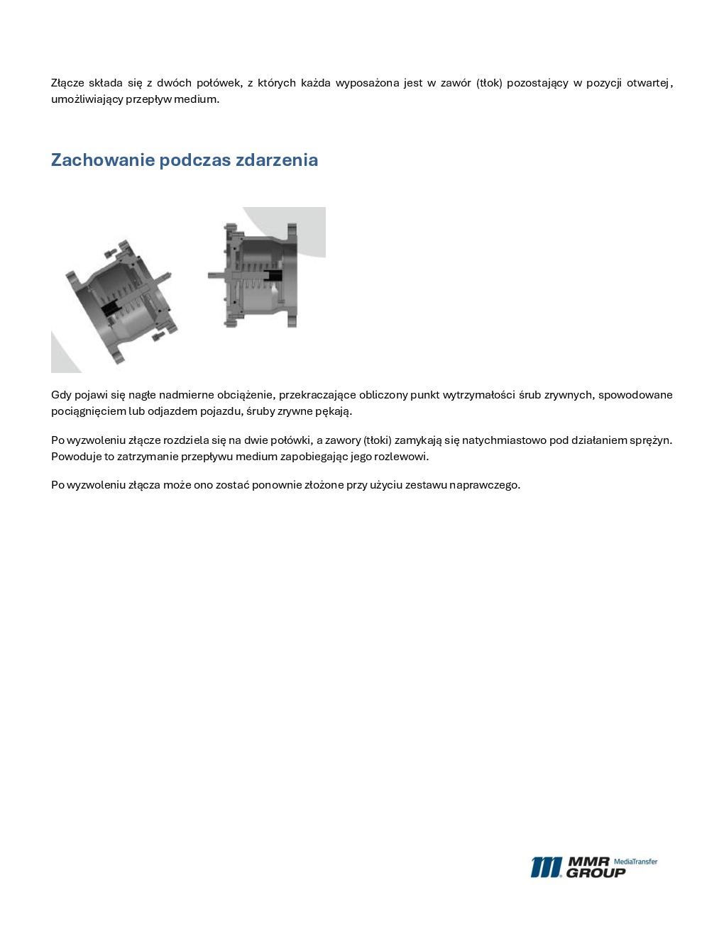 Złącza zrywne – 2